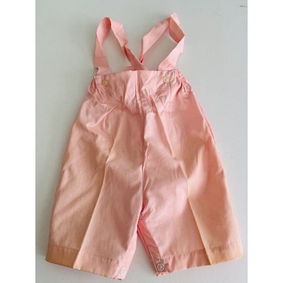 Vintage WASH & WEAR Two Piece Pink Embroidered Outfit Toddler Girl Size Medium - Picture 5 of 7